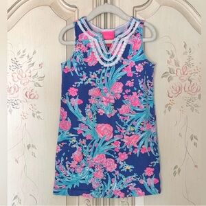 Lilly Pulitzer Girls’ S (4-5) Mini Harper Dress Toucan Party